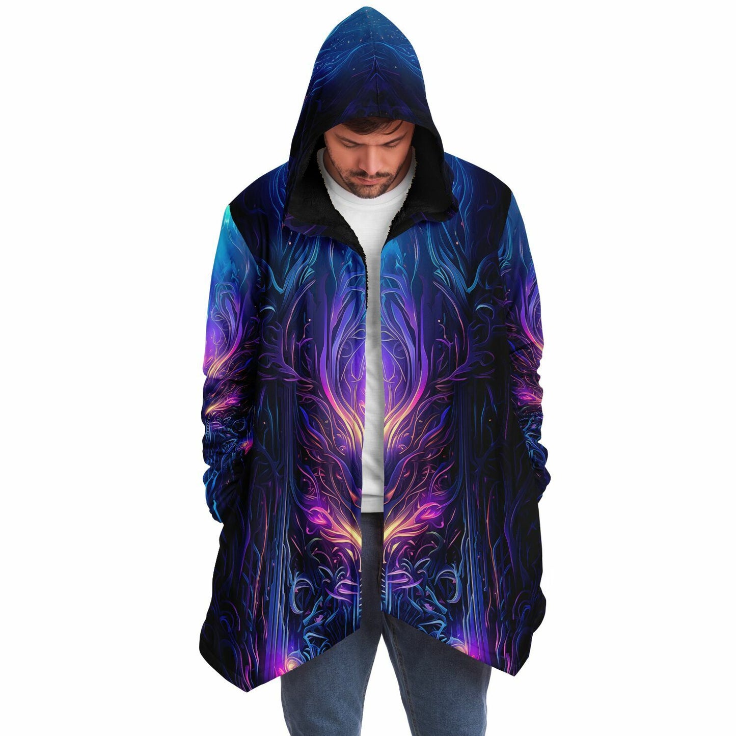 "Twilight Glow" HOODED CLOAK