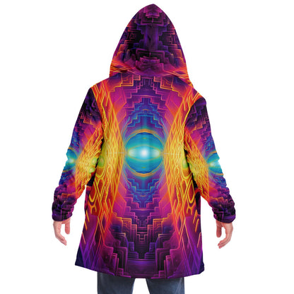 "Maze of Life V3" HOODED CLOAK