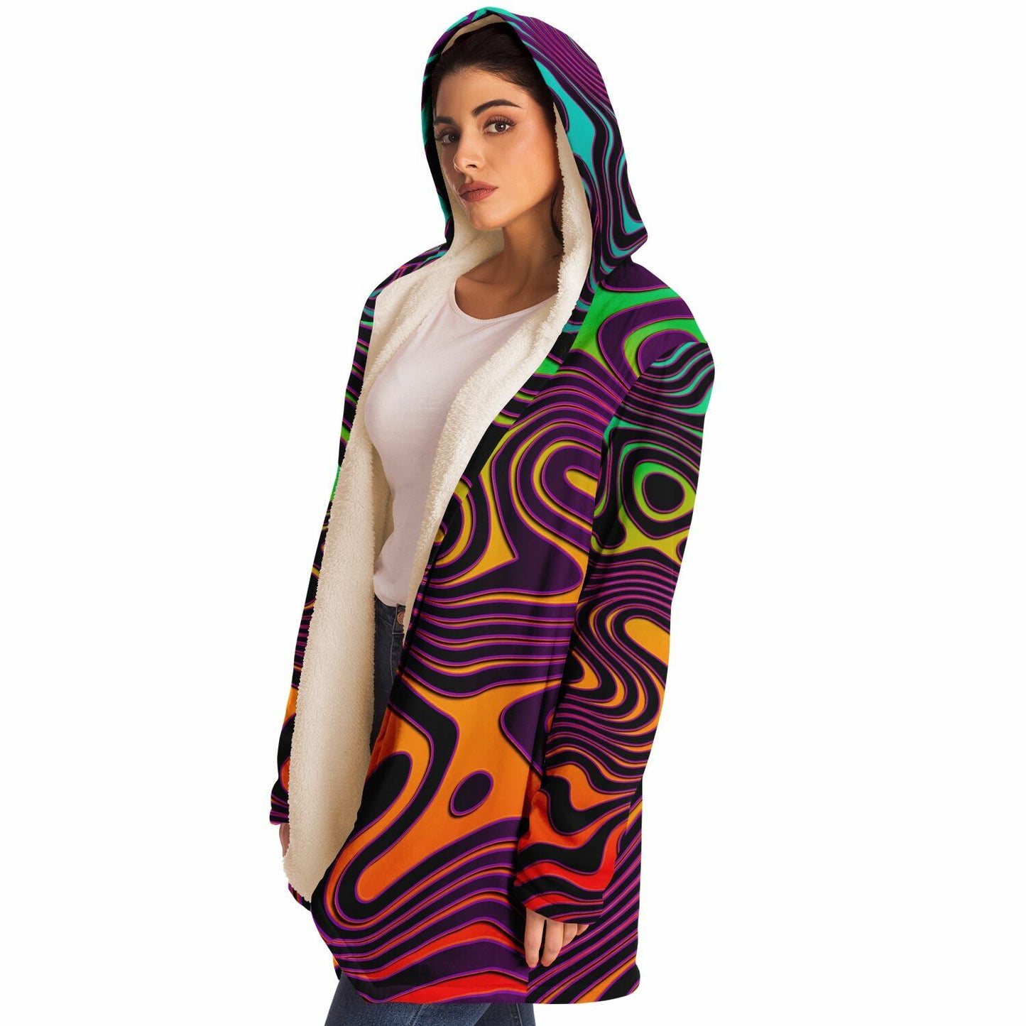 "Wild Cat" HOODED CLOAK