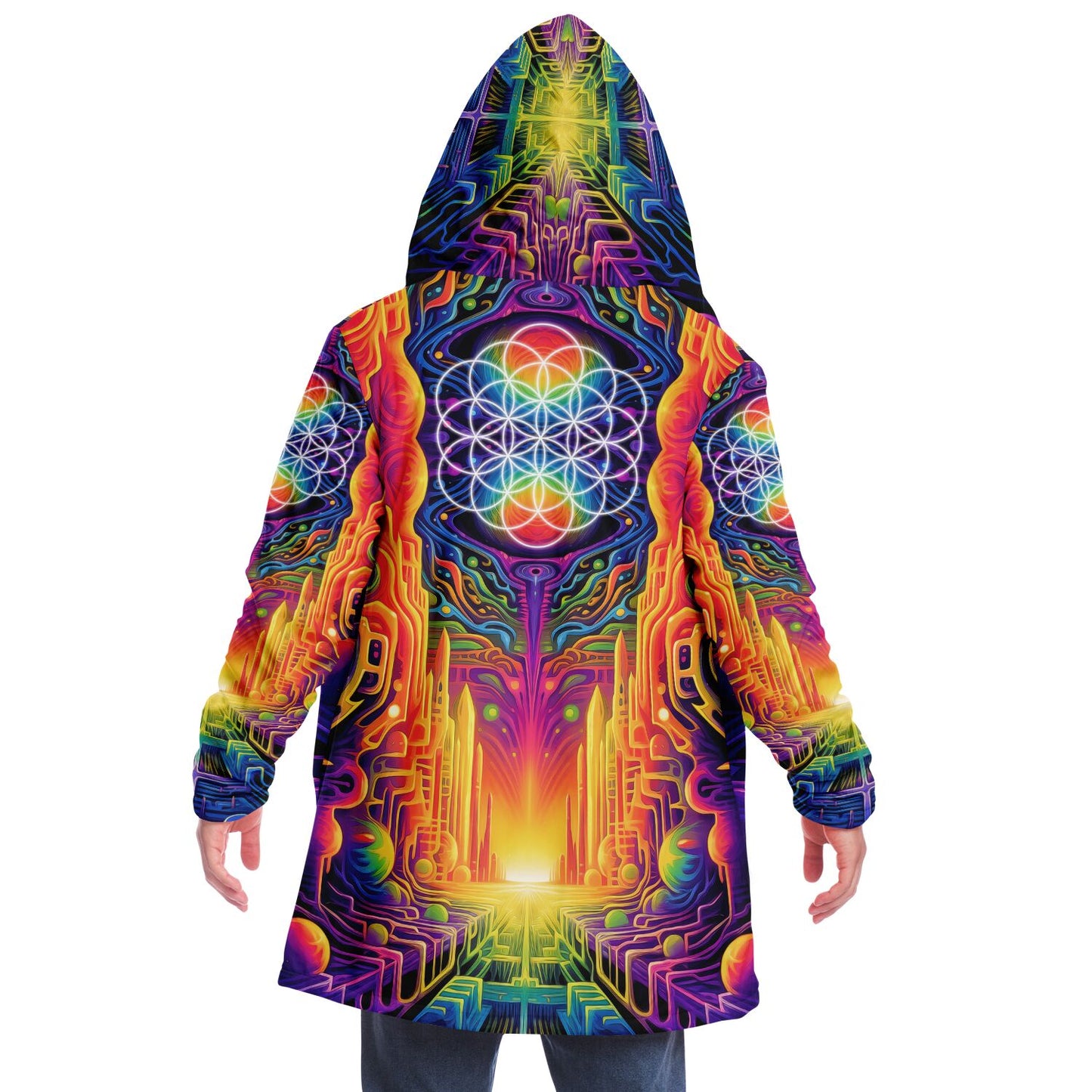 "DMTron" HOODED CLOAK