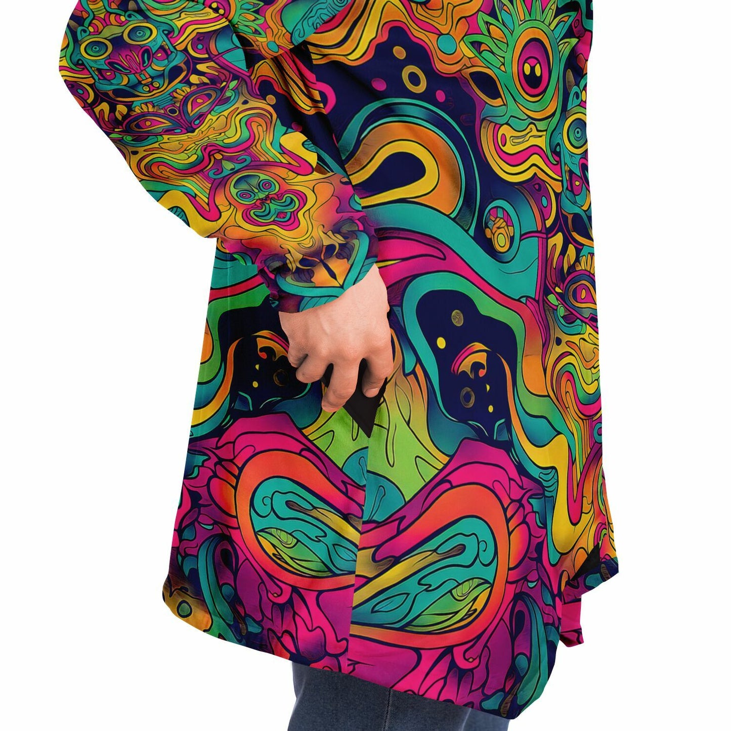 "Totem" HOODED CLOAK