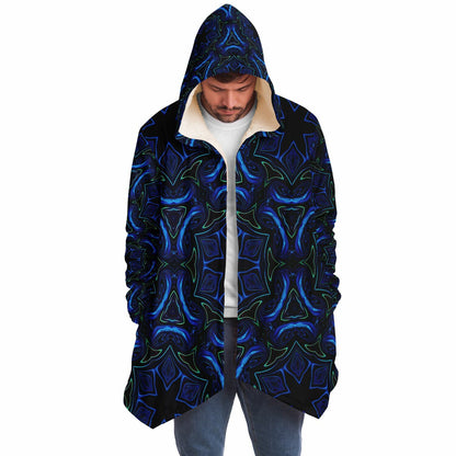 "Liquid Night" HOODED CLOAK