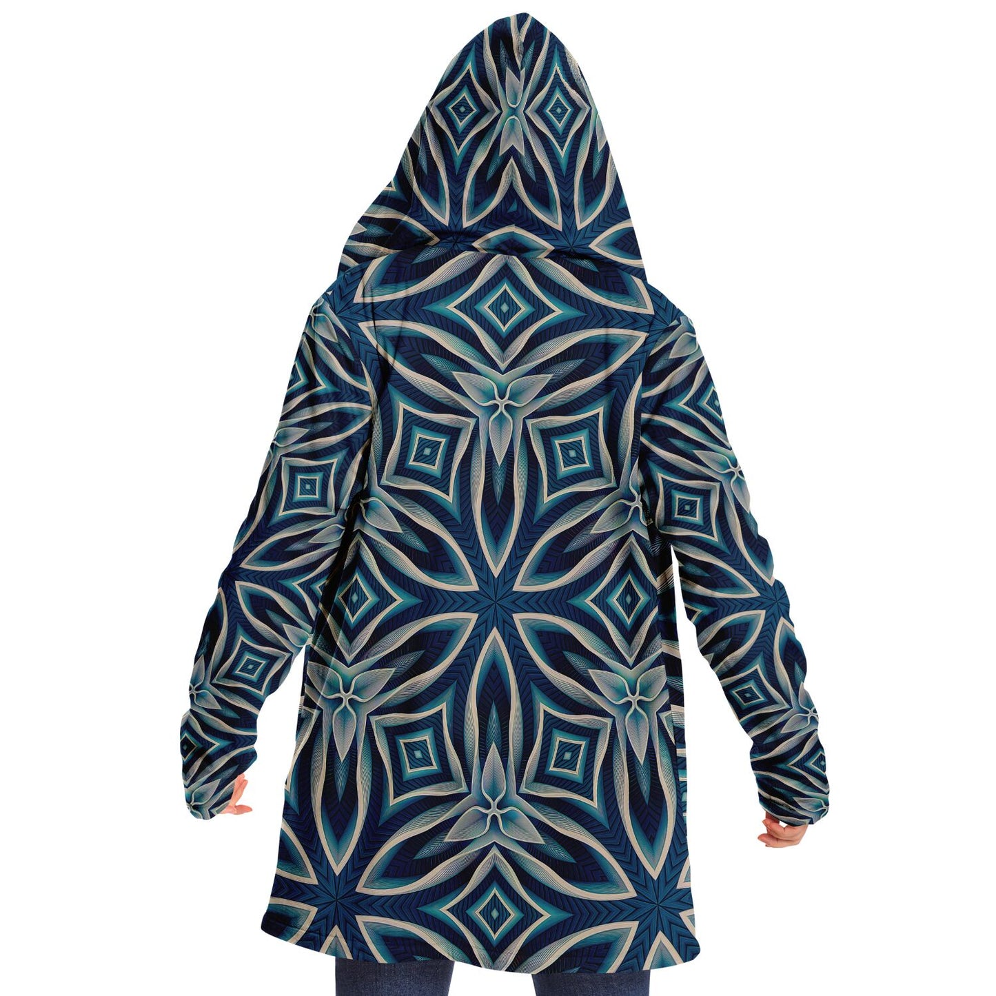 "Ice Chant" HOODED CLOAK