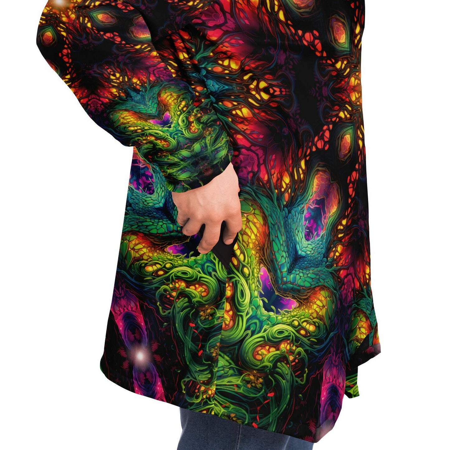 "Seed of Knowledge Mandala" HOODED CLOAK