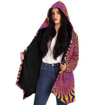 "Primordial Swirl" HOODED CLOAK