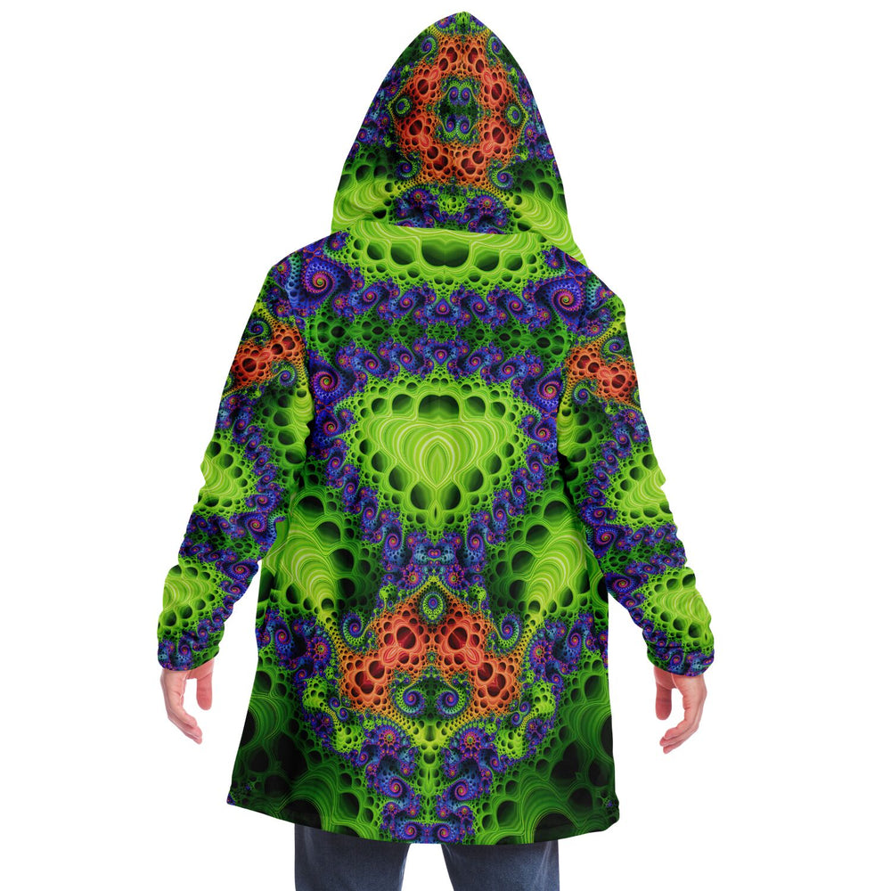 "Starburst Split" HOODED CLOAK