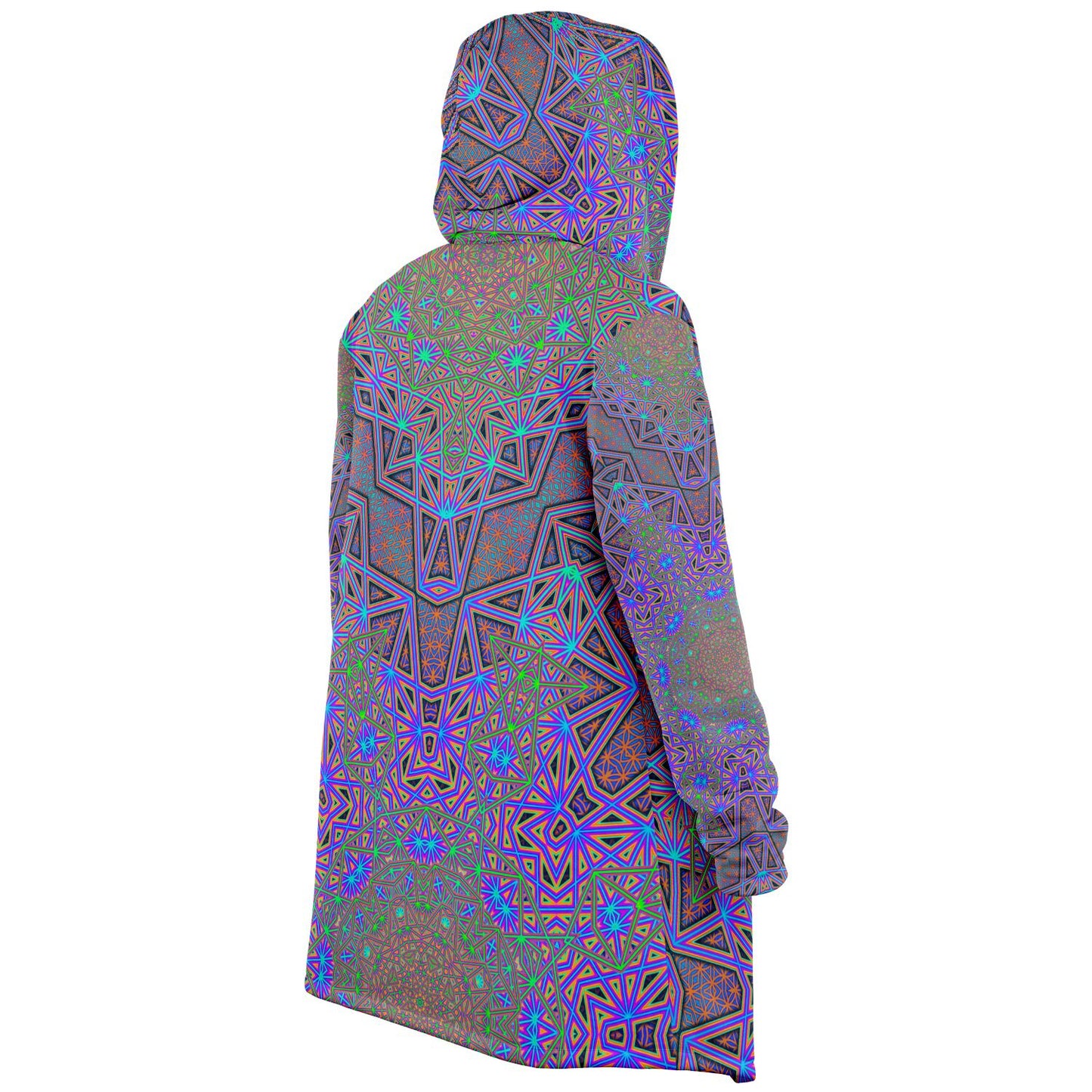 "Chaos of Tron" HOODED CLOAK