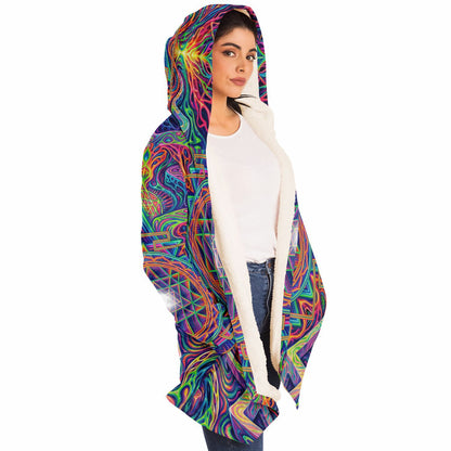 "Oh My Sri Yantra" HOODED CLOAK