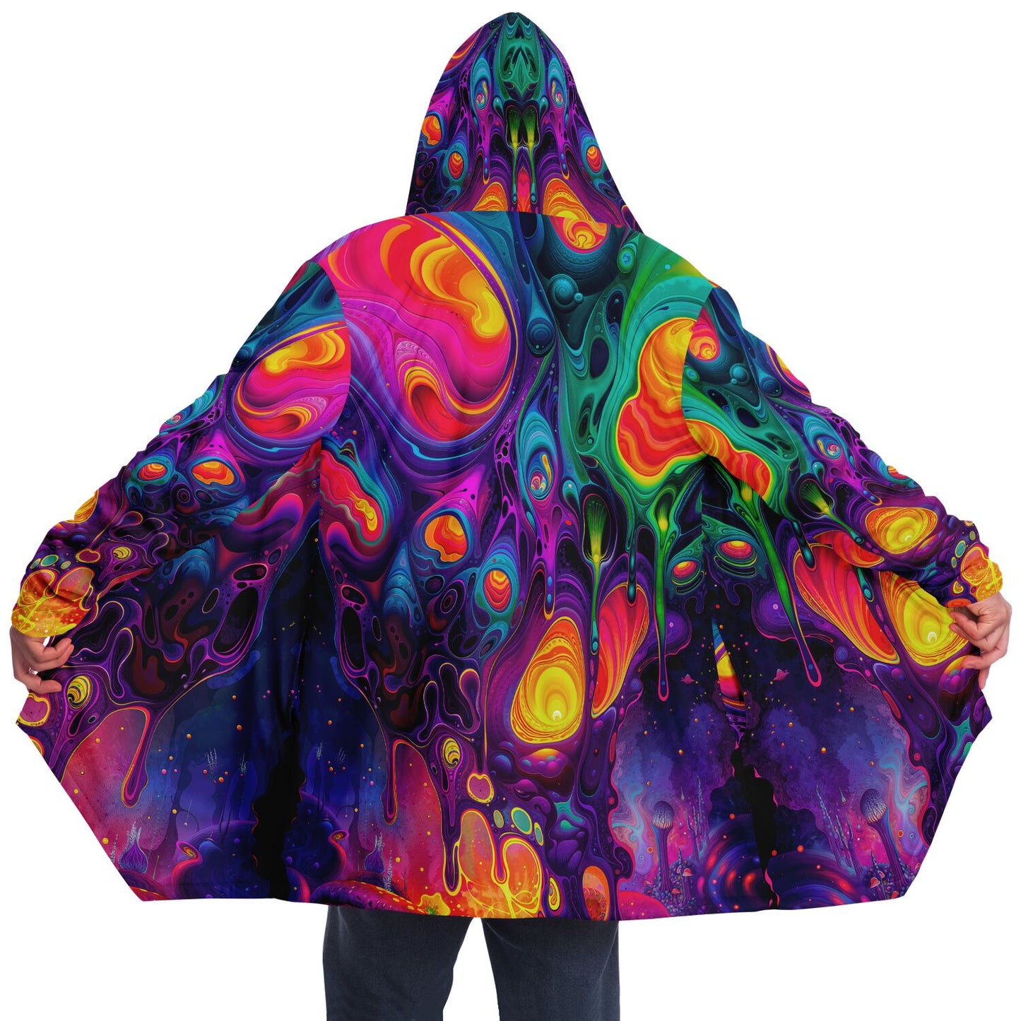 "Nebulon" HOODED CLOAK