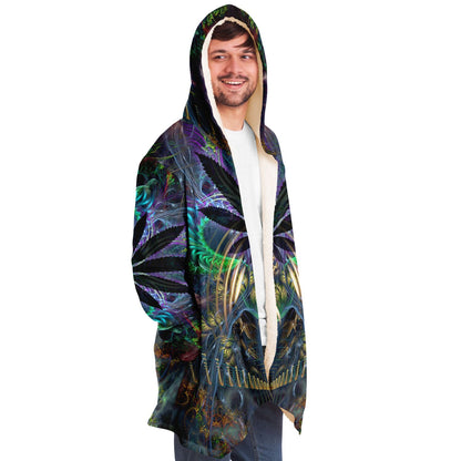 "Heightened Stroll" HOODED CLOAK