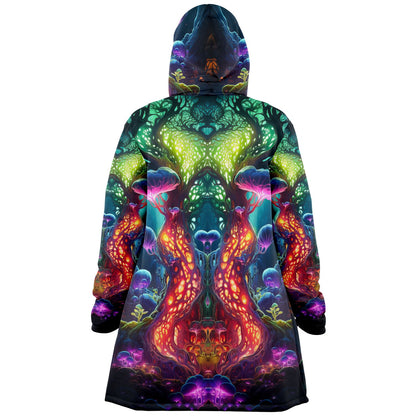 "Fungal Abyss" HOODED CLOAK