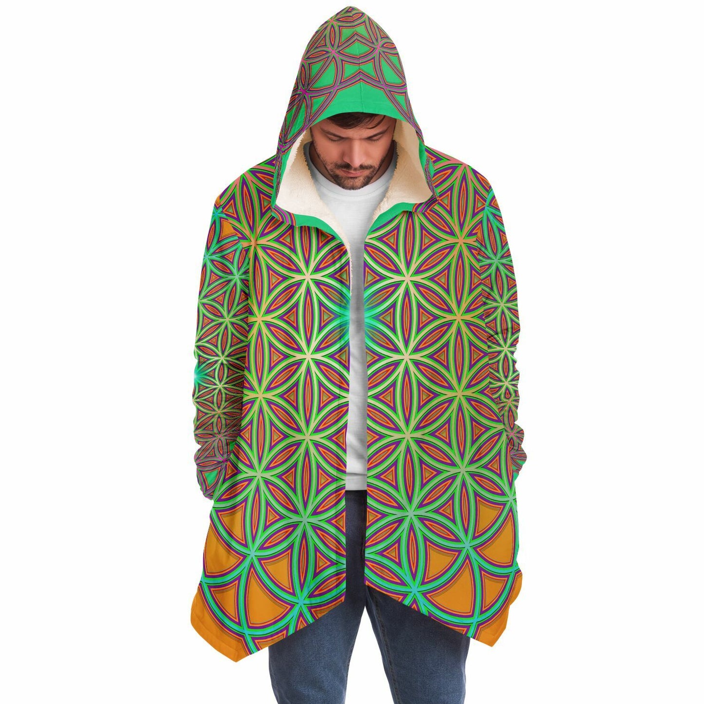 "311 FOL" HOODED CLOAK