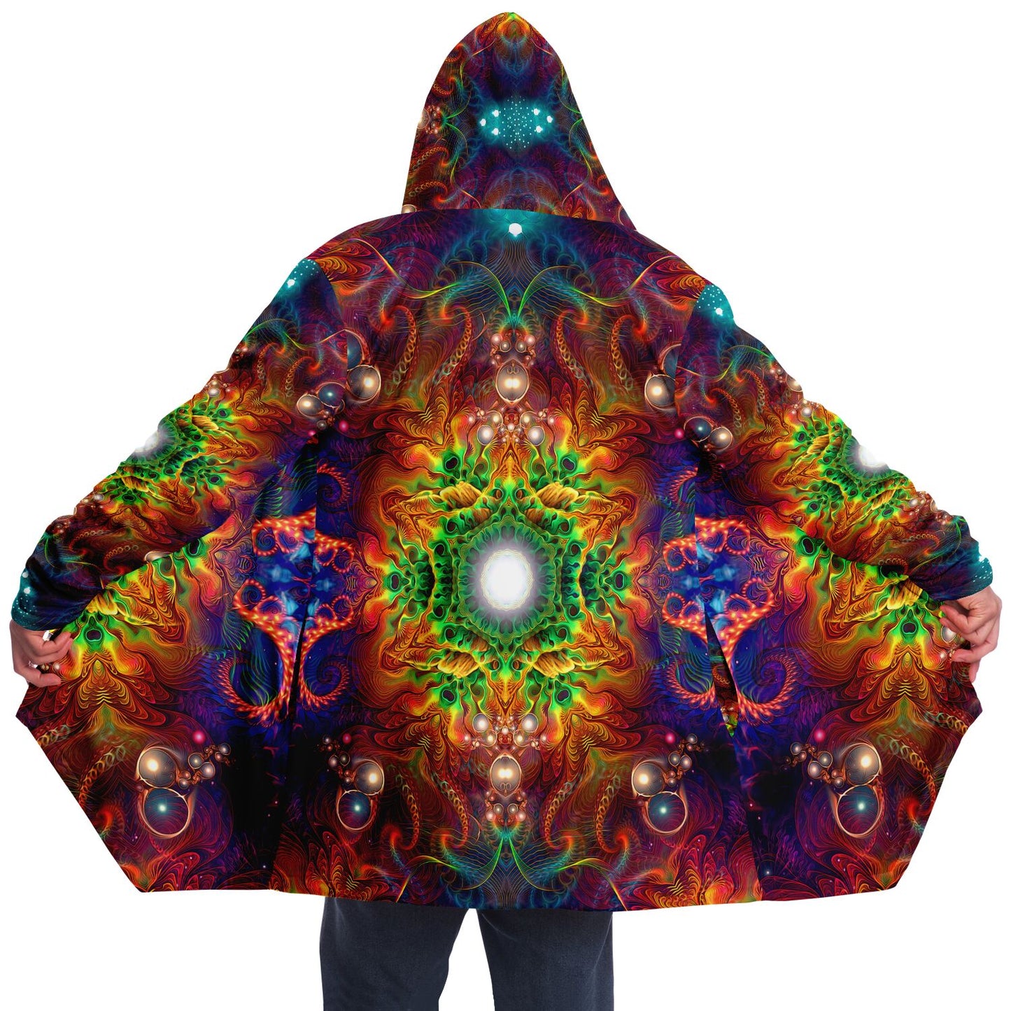 "Photonic" HOODED CLOAK