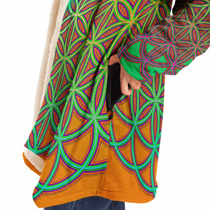 "311 FOL" HOODED CLOAK