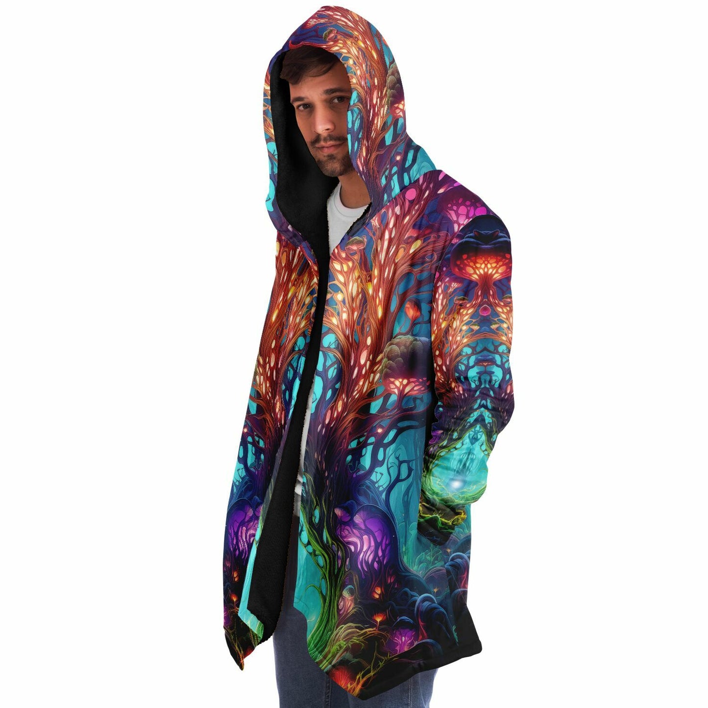 "Moonlight Fruit" HOODED CLOAK