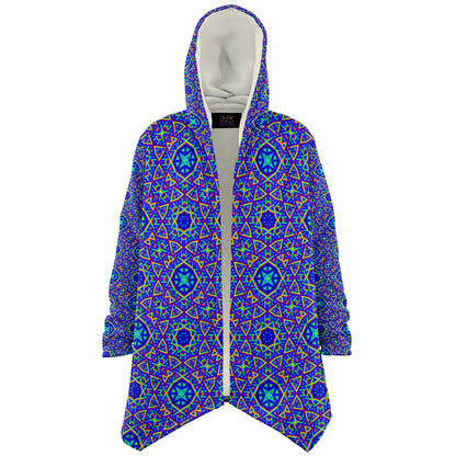 "Aztecia Pattern" HOODED CLOAK