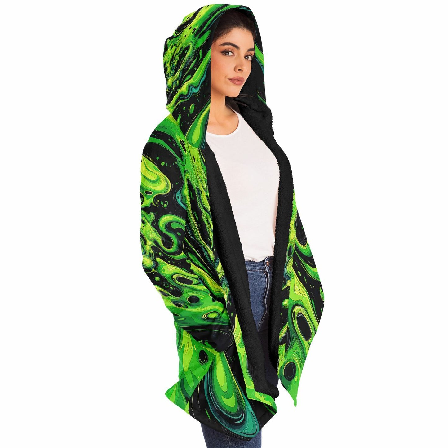 "Slimer" HOODED CLOAK