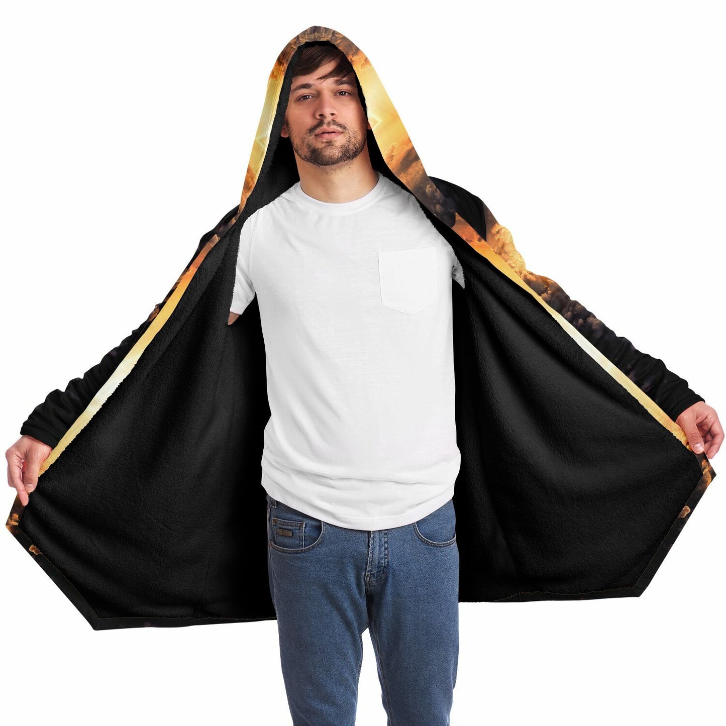 "Adieu" HOODED CLOAK