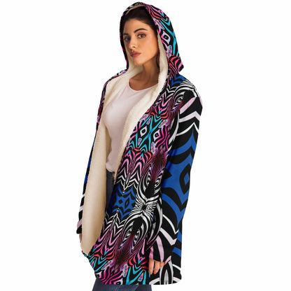 "Psybra" HOODED CLOAK