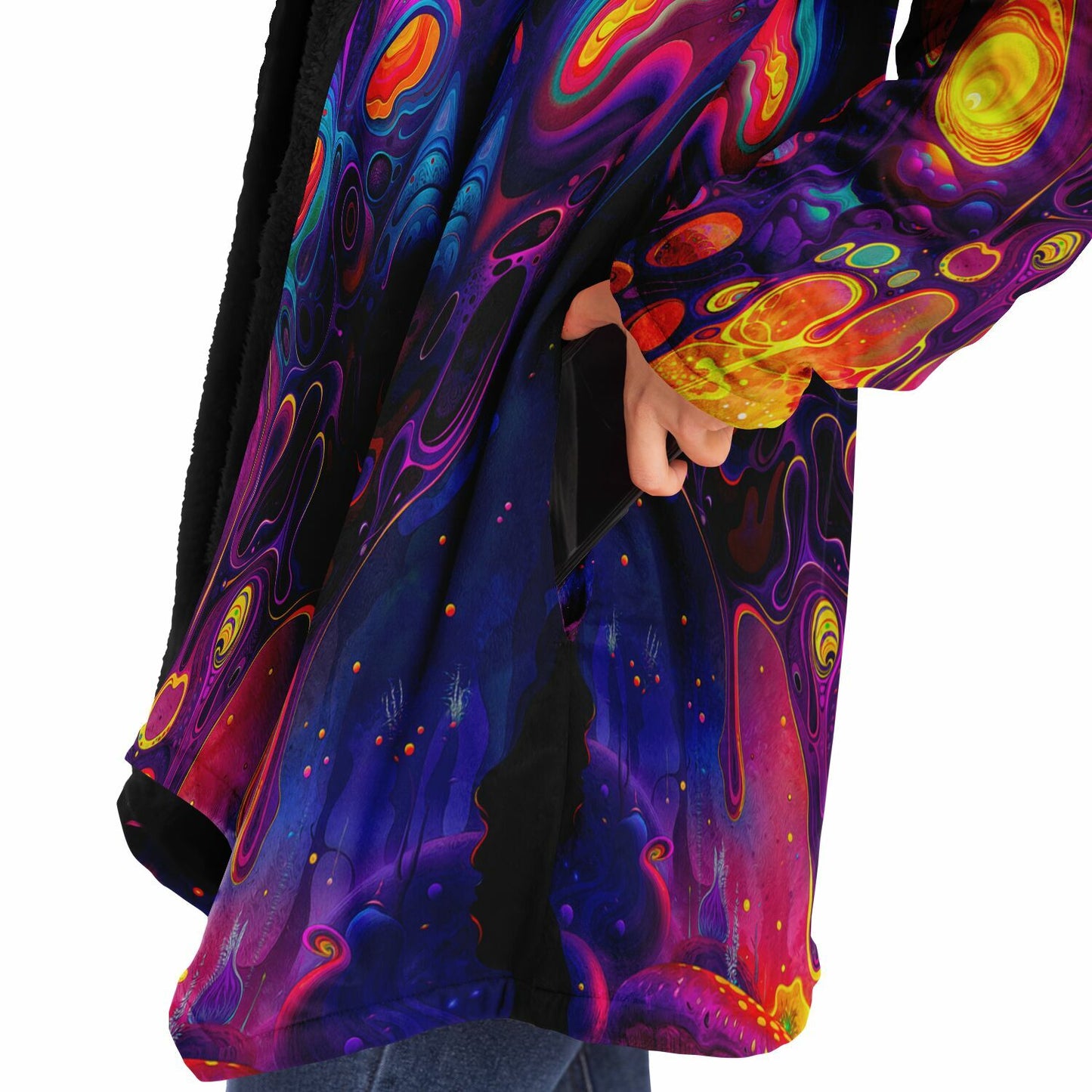 "Nebulon" HOODED CLOAK