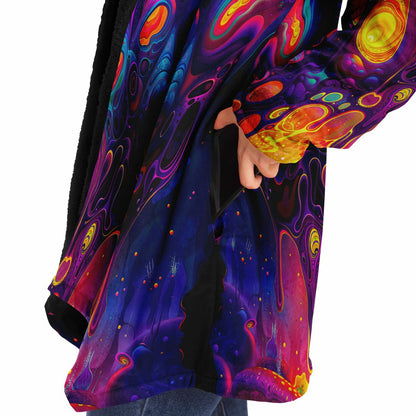 "Nebulon" HOODED CLOAK