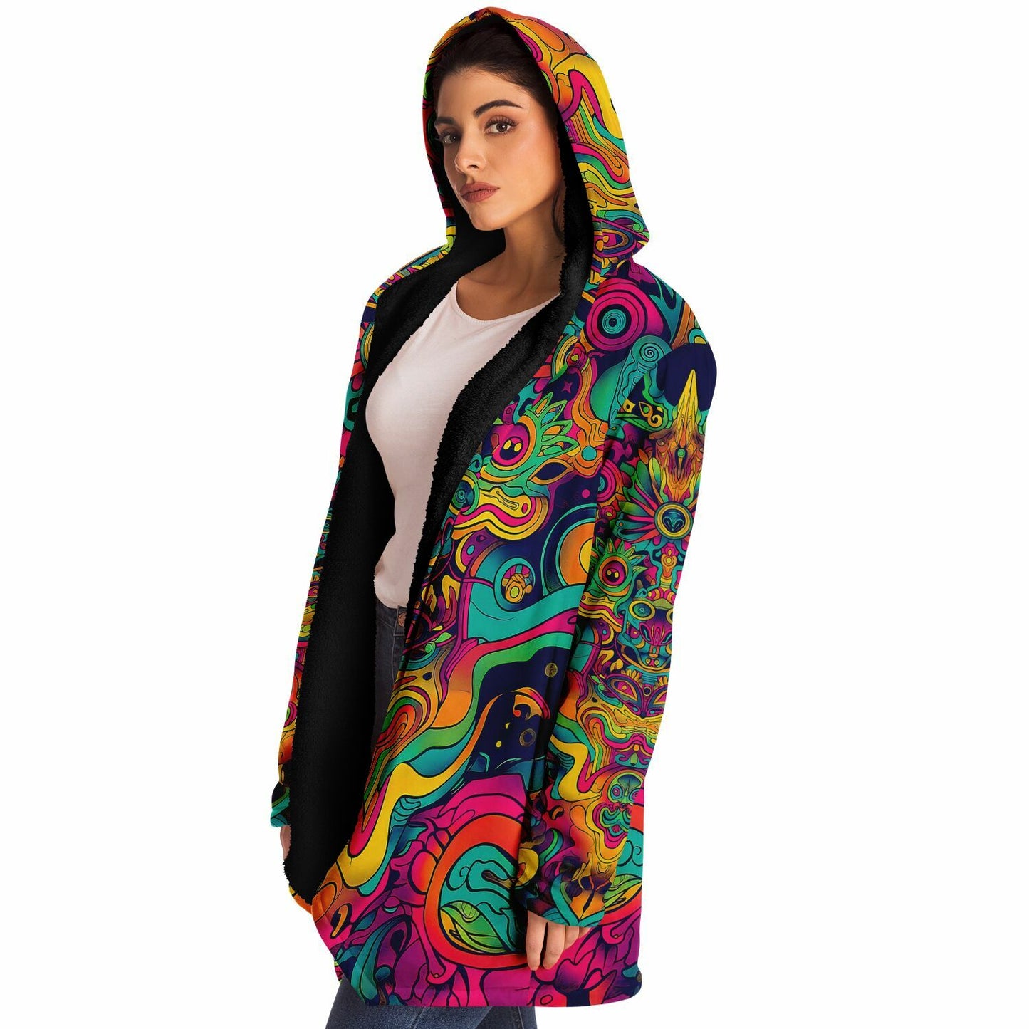 "Totem" HOODED CLOAK