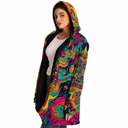 "Totem" HOODED CLOAK