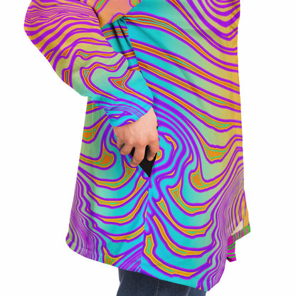 "Neon King" HOODED CLOAK