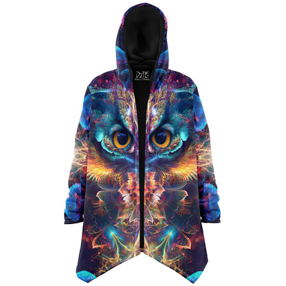 "Peekaboo" HOODED CLOAK (Black)