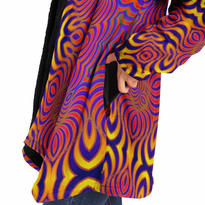 "Primordial Swirl" HOODED CLOAK