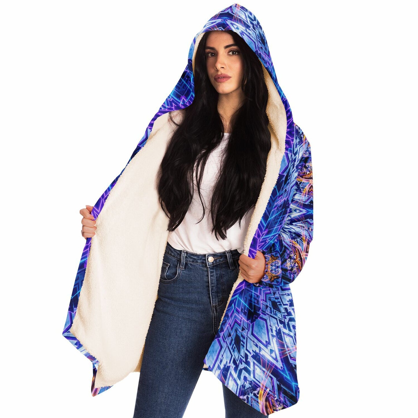 "Space Oasis" HOODED CLOAK