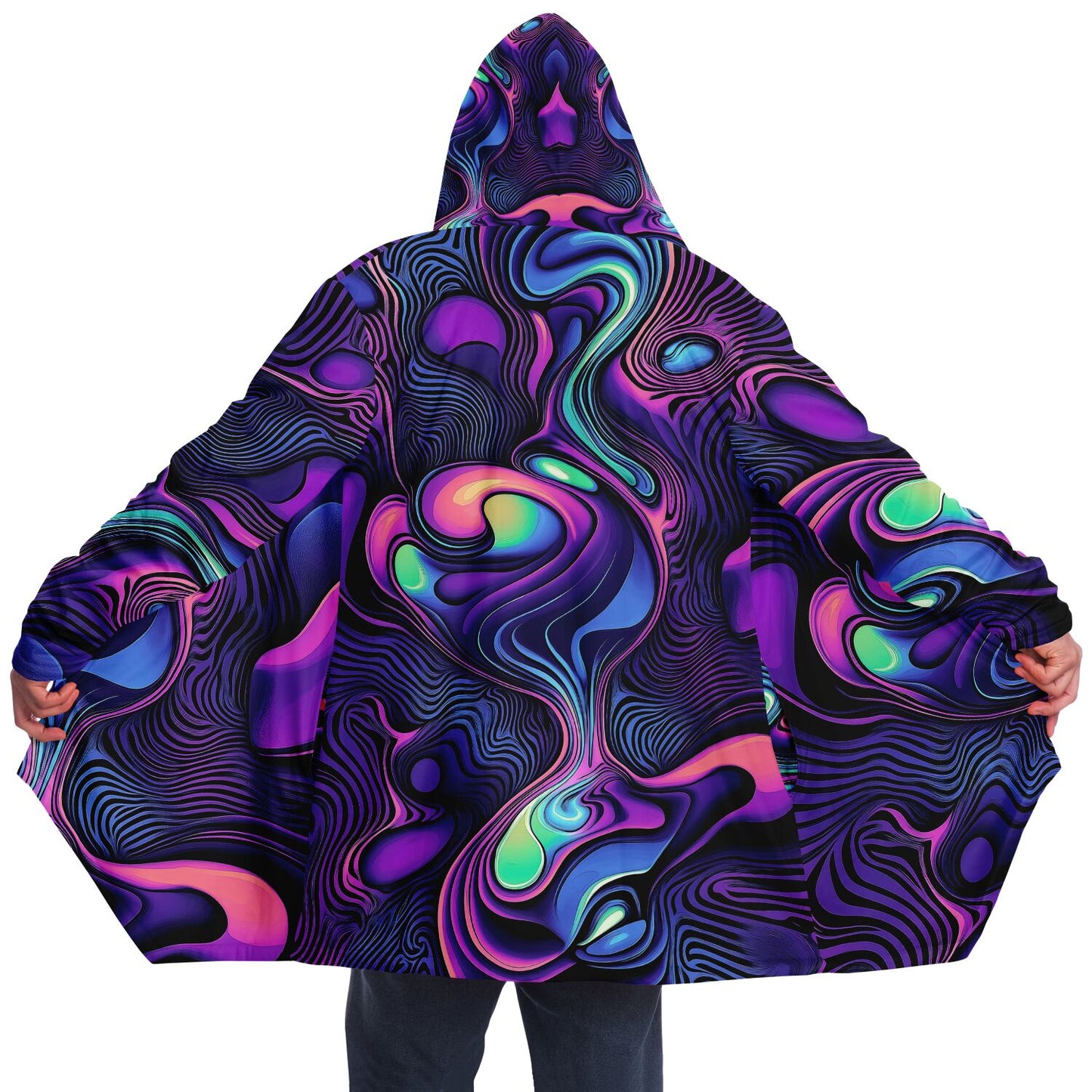 "Nooooot A Microdose" HOODED CLOAK