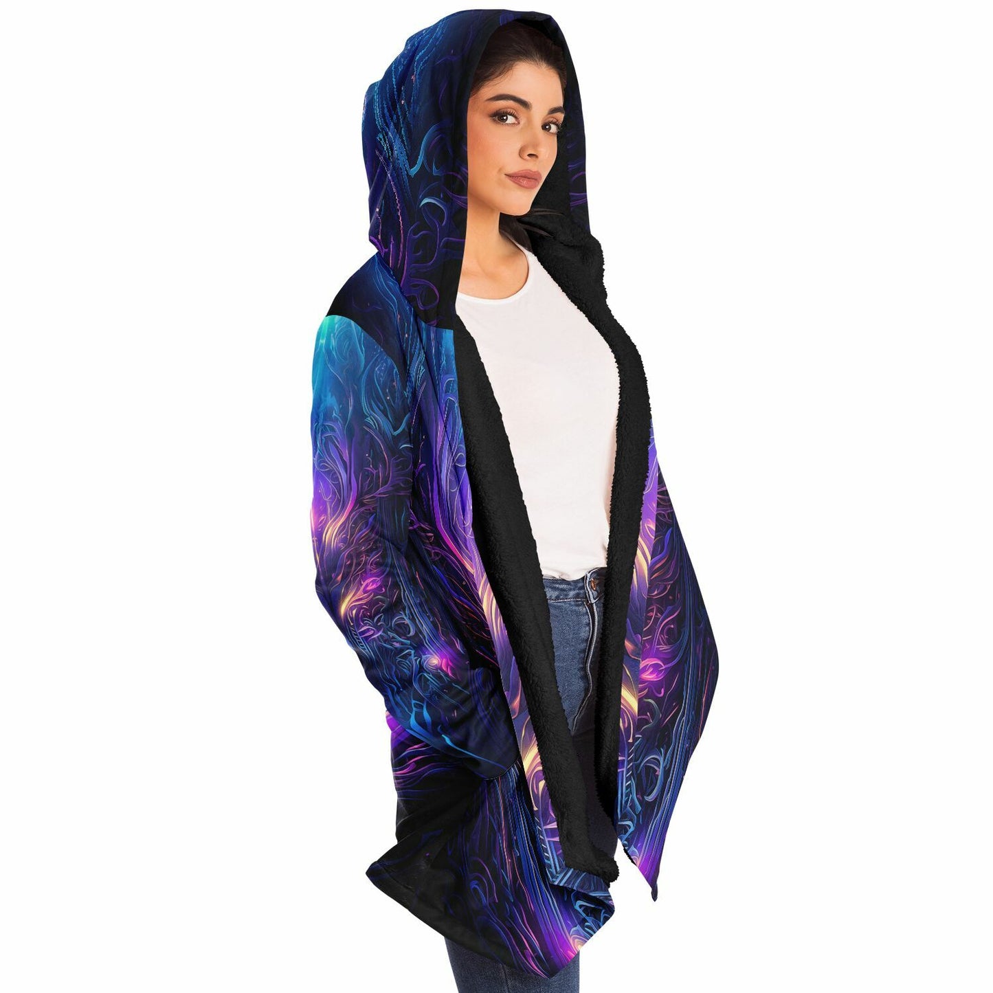 "Twilight Glow" HOODED CLOAK