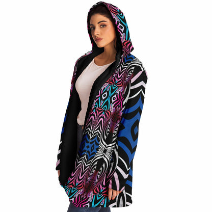 "Psybra" HOODED CLOAK