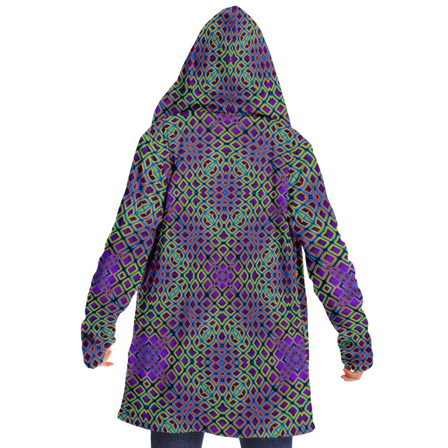 "Cymatic Surge" HOODED CLOAK