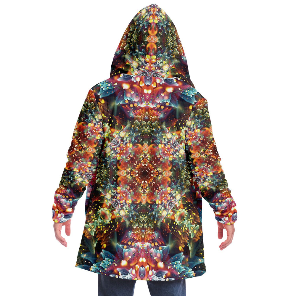 "Kaleidobloom" HOODED CLOAK