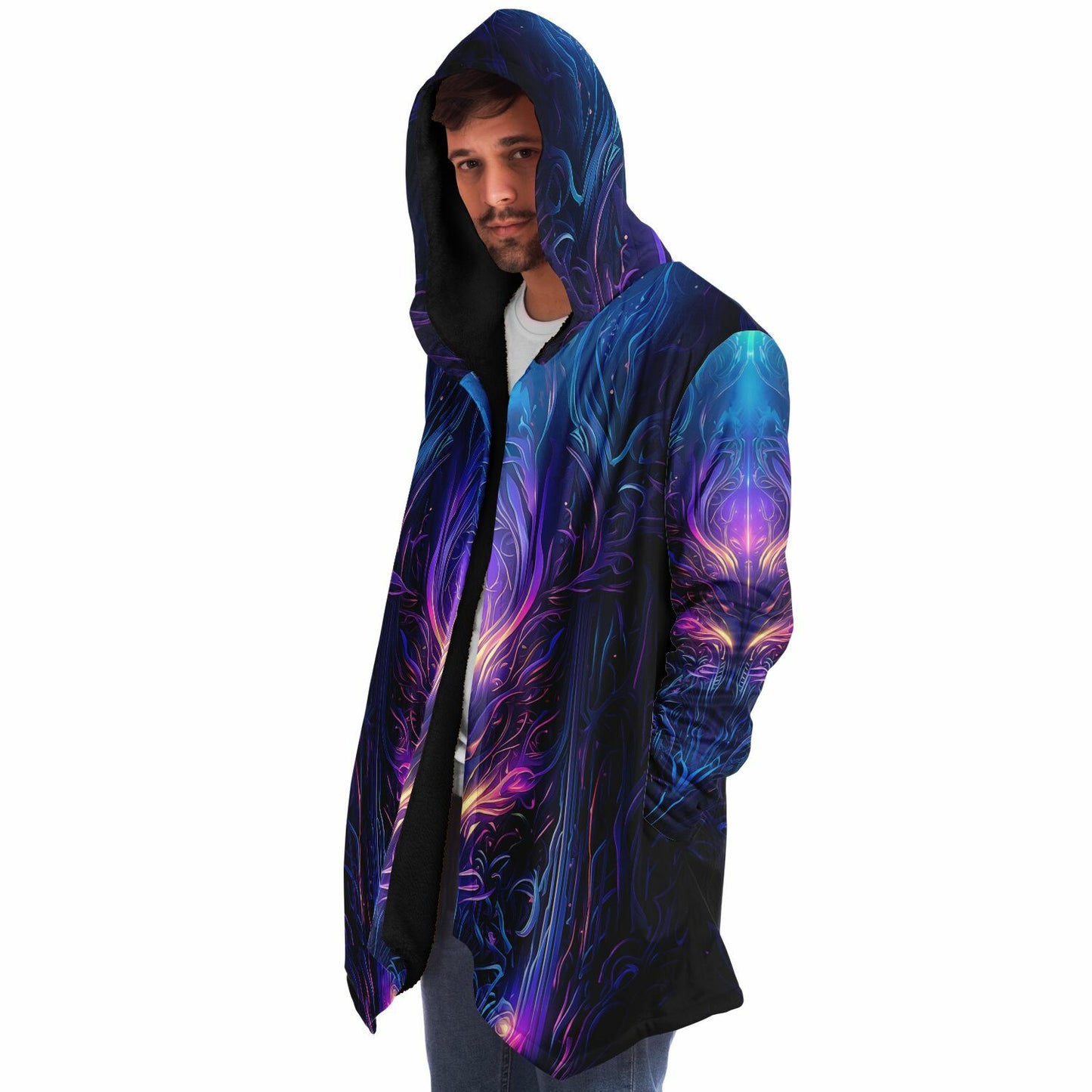 "Twilight Glow" HOODED CLOAK