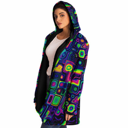 "Purple Delusion" HOODED CLOAK