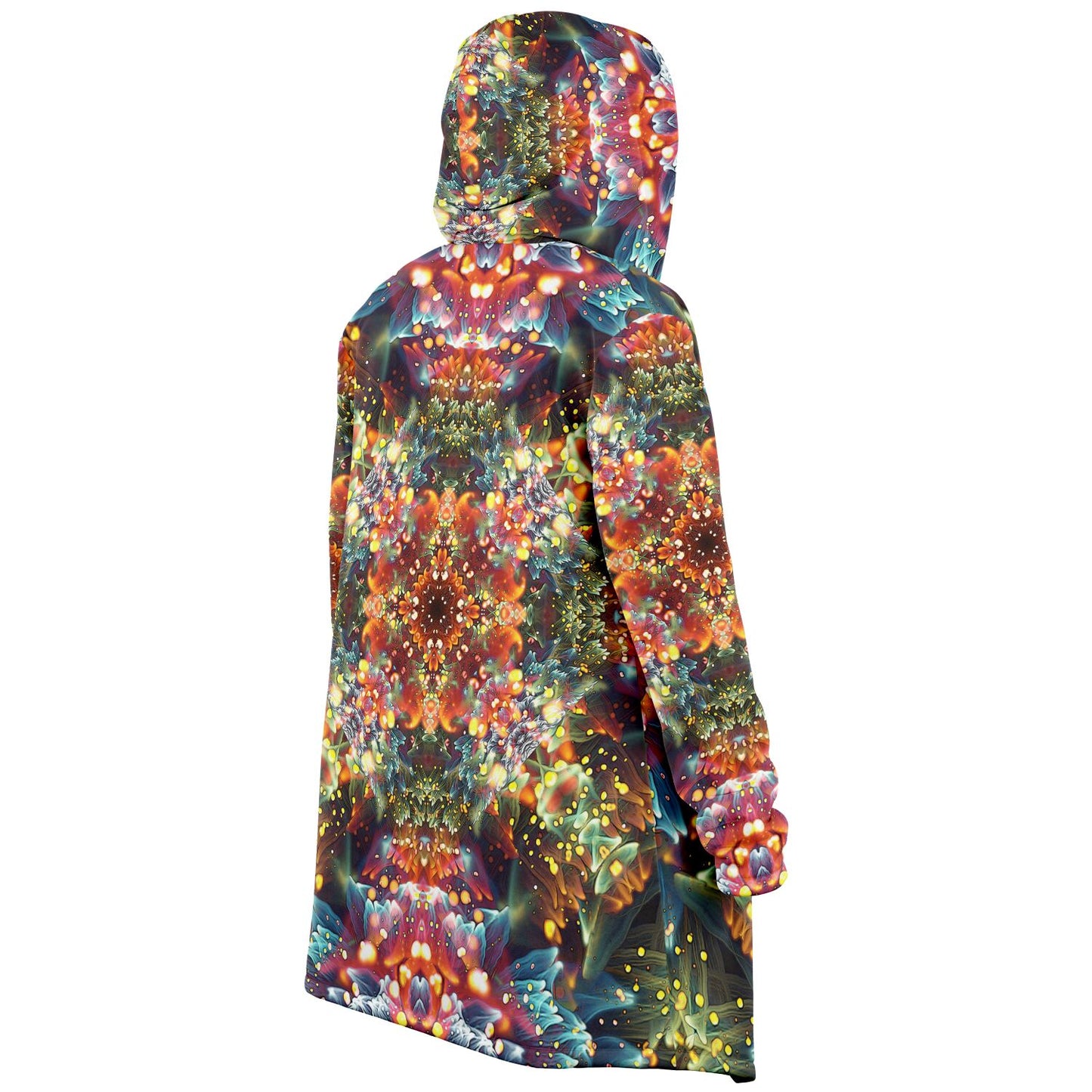 "Kaleidobloom" HOODED CLOAK