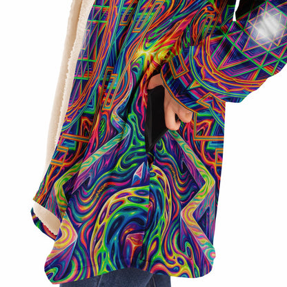 "Oh My Sri Yantra" HOODED CLOAK