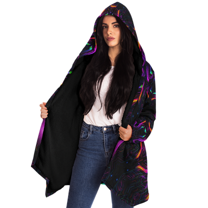 "Knight City Core" HOODED CLOAK