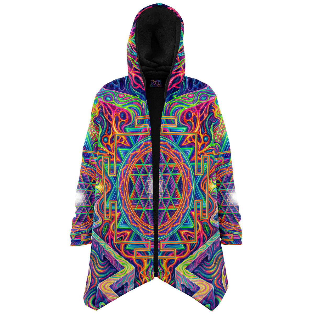 "Oh My Sri Yantra" HOODED CLOAK