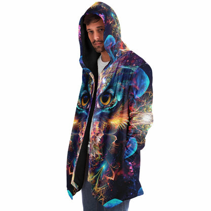 "Peekaboo" HOODED CLOAK (Black)