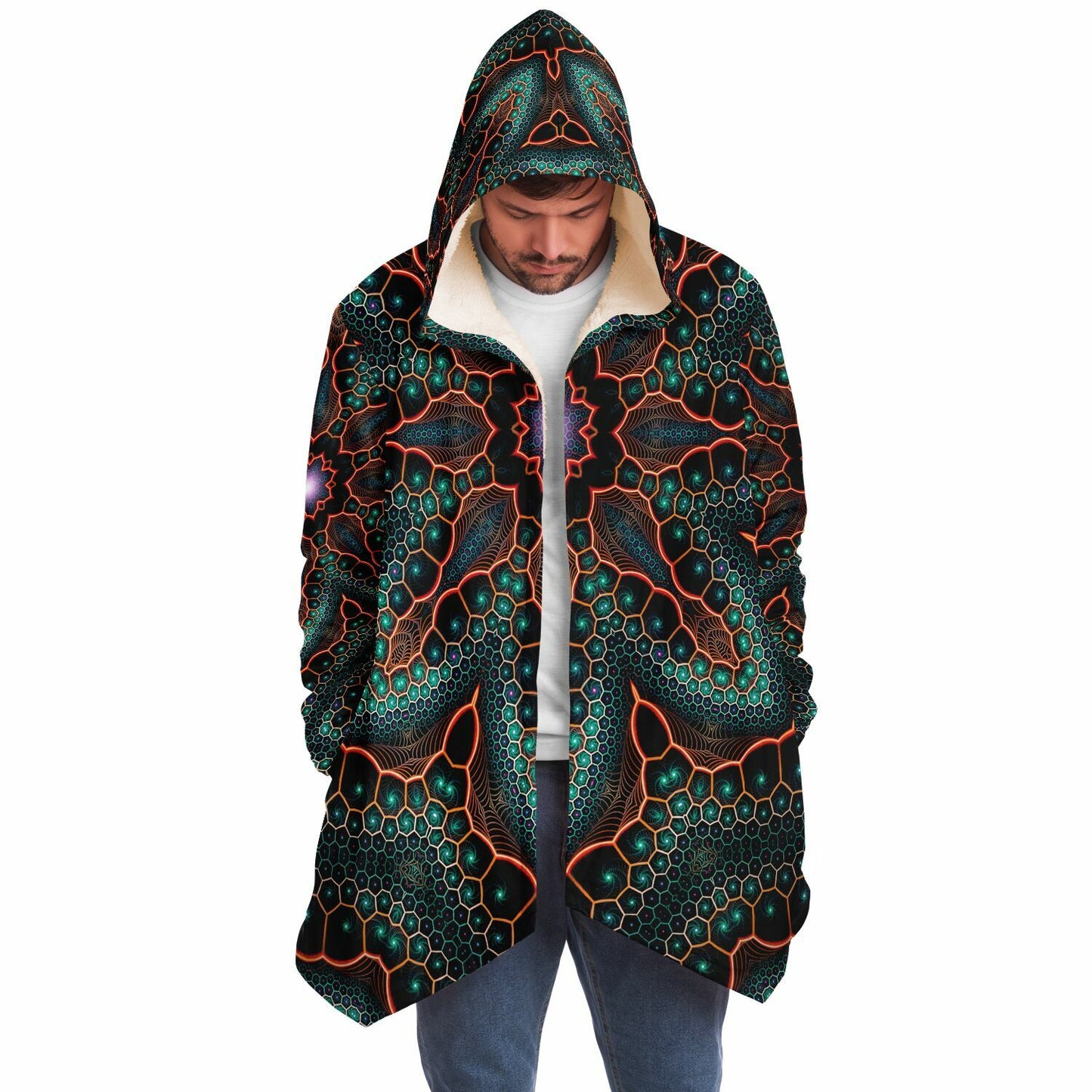 "Multiverse" HOODED CLOAK