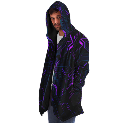 "Alice In Night City" HOODED CLOAK