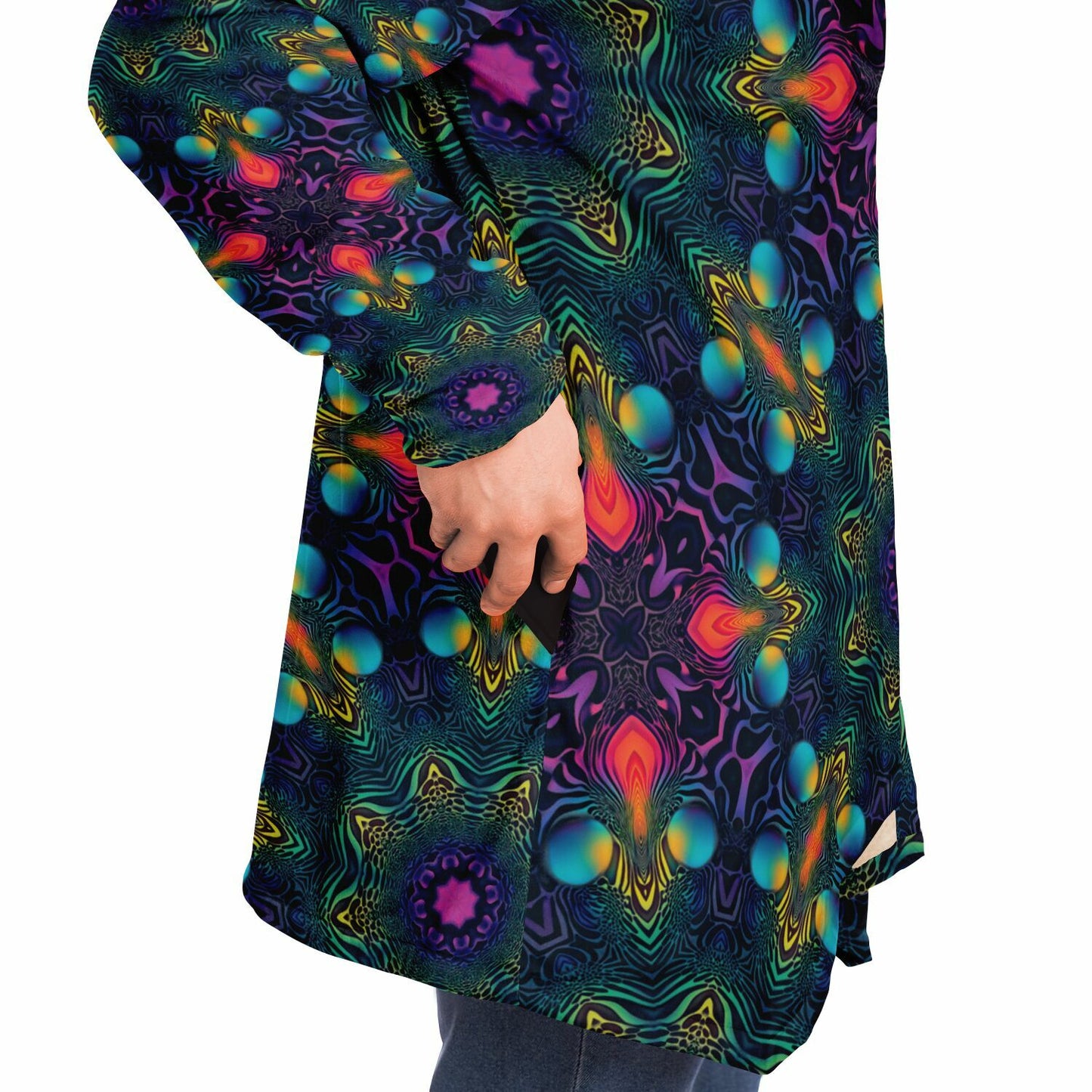 "Cosmic Fingerprint V2" HOODED CLOAK