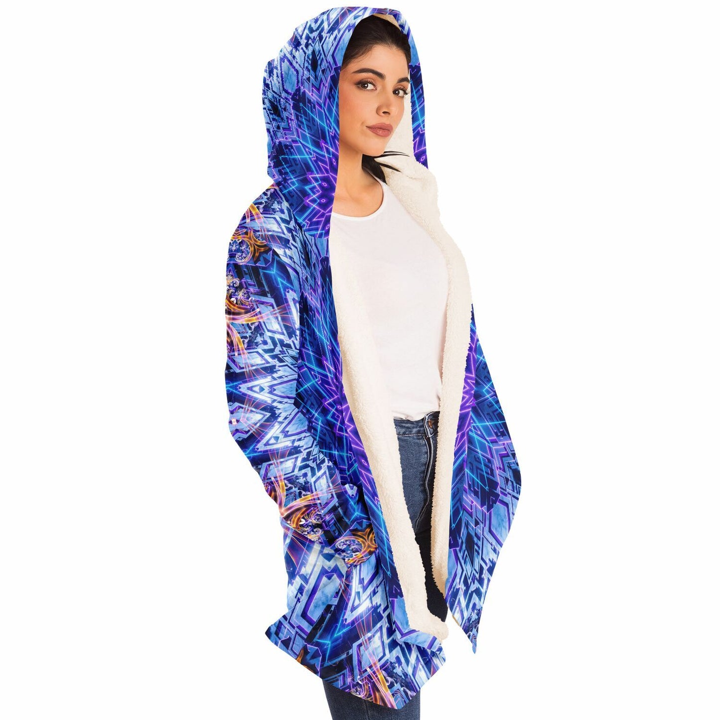 "Space Oasis" HOODED CLOAK