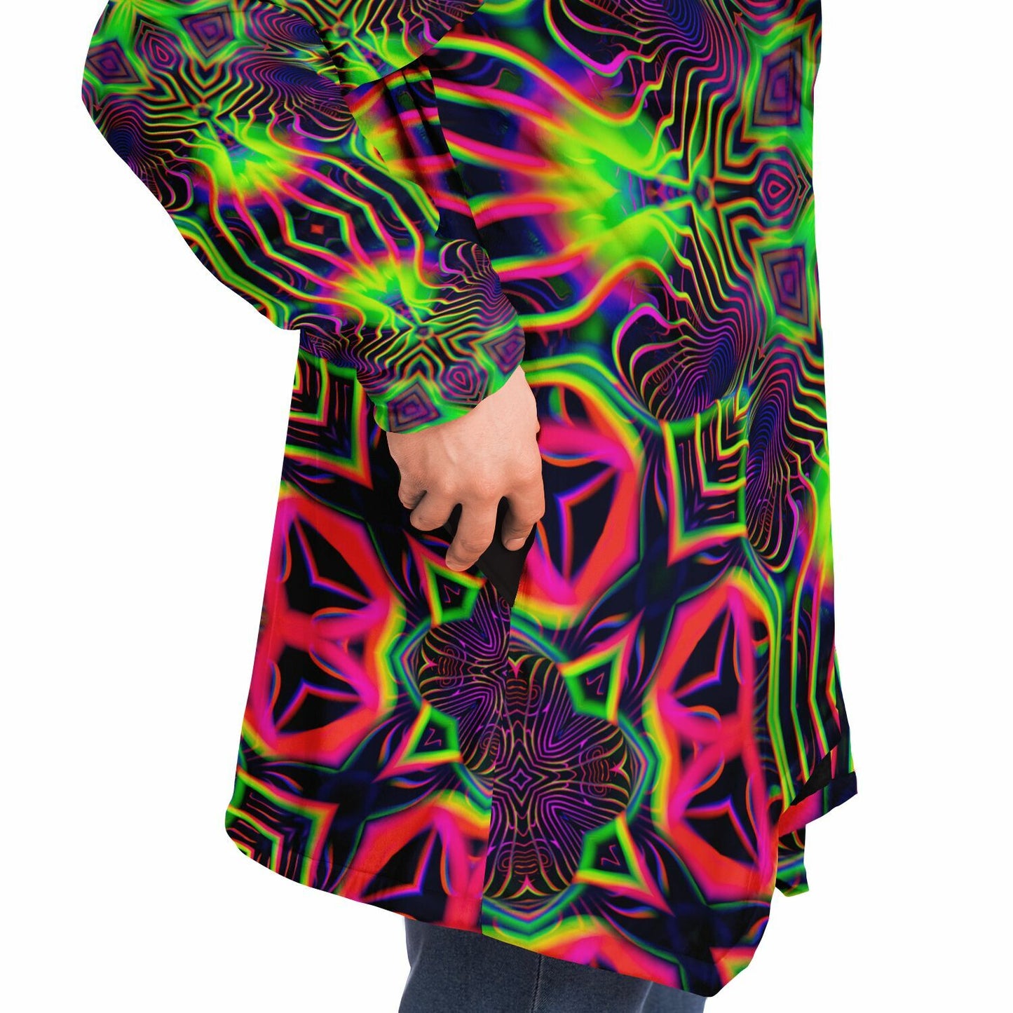 "Psypod" HOODED CLOAK