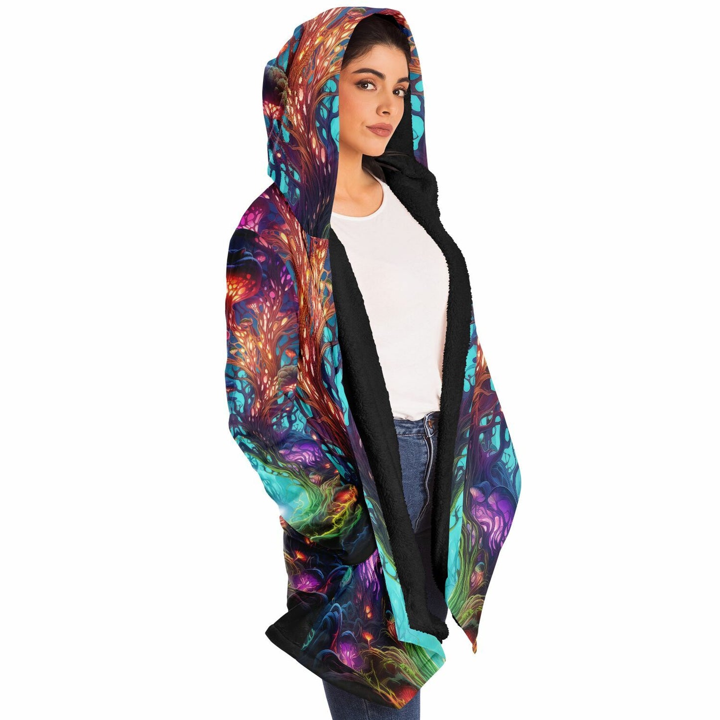 "Moonlight Fruit" HOODED CLOAK