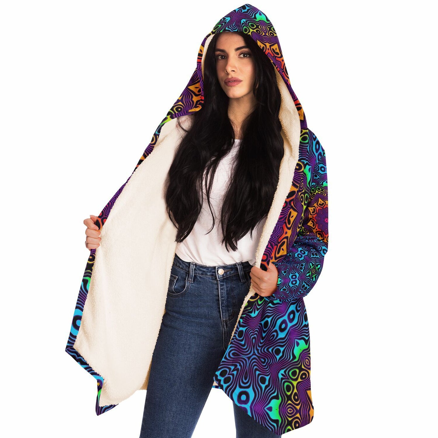 "Surf's Up" HOODED CLOAK